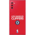 NBA Los Angeles Clippers Standard Red Galaxy Note 10 Skin